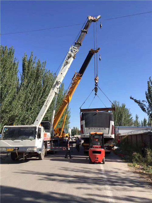 吴忠市港口集装箱搬运案例